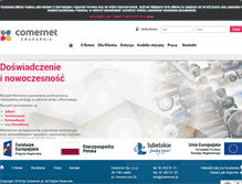 Tablet Screenshot of comernet.pl